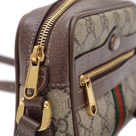 GUCCI Authentic Brown Shoulder Bag - Picture 4 of 9